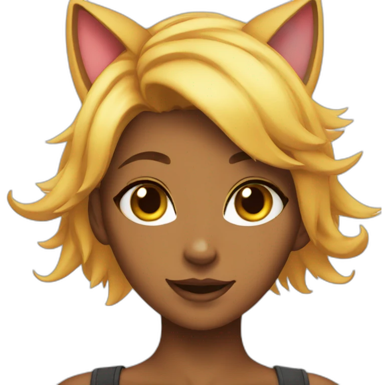 hot catgirl emoji