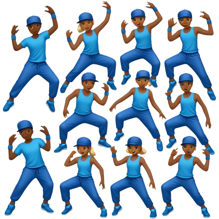 Хип хоп emoji