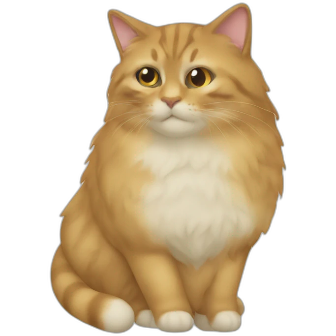 Chat avec des pantoufles emoji