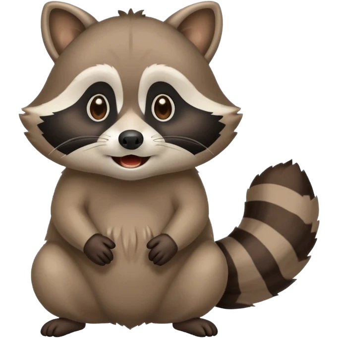 raccon farting emoji