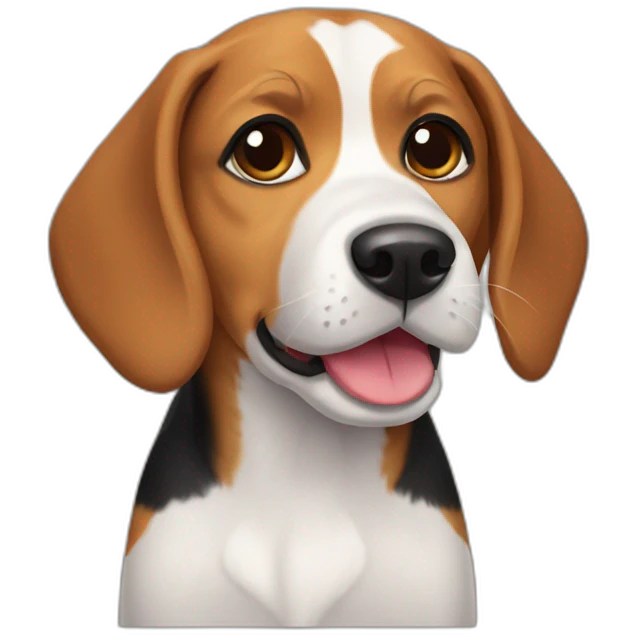 beagle mix emoji