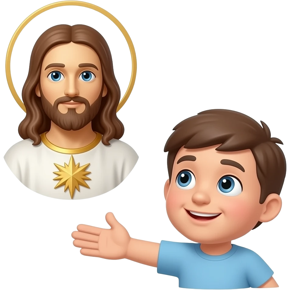 Looking up Jesus emoji