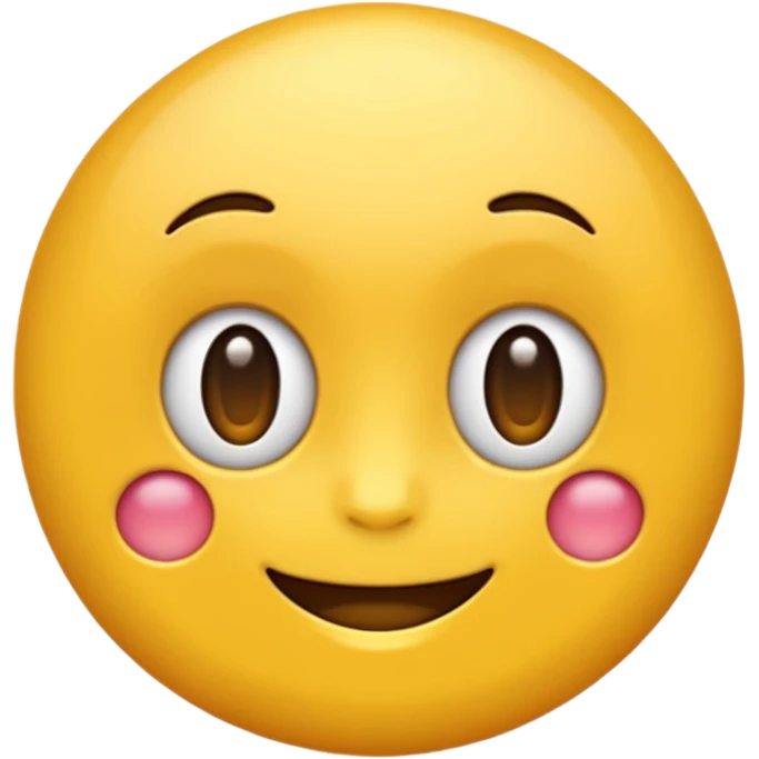 Emoji rond et jaune qui regarde à gauche emoji