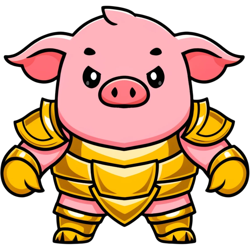Minecraft Piglin emoji