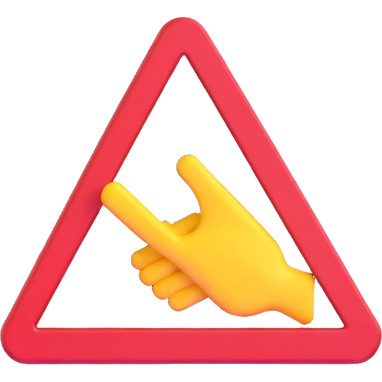 prohibited action sign emoji