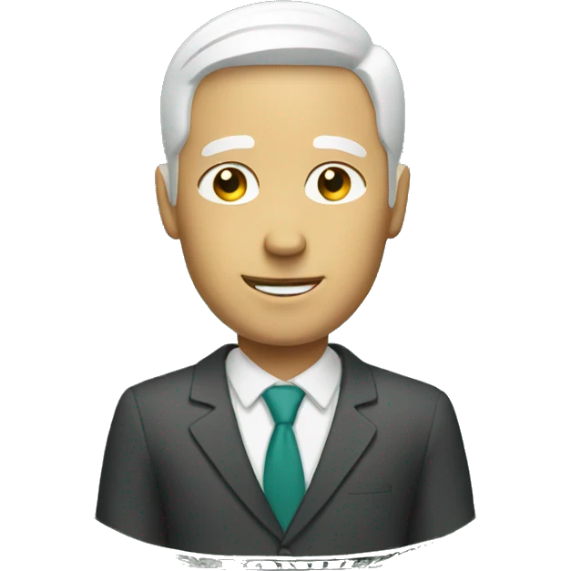 white man with money emoji