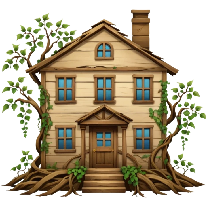 abandoned house emoji