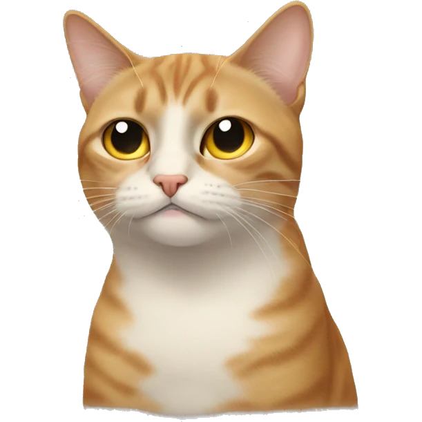 unamused face emoji combined with cat emoji