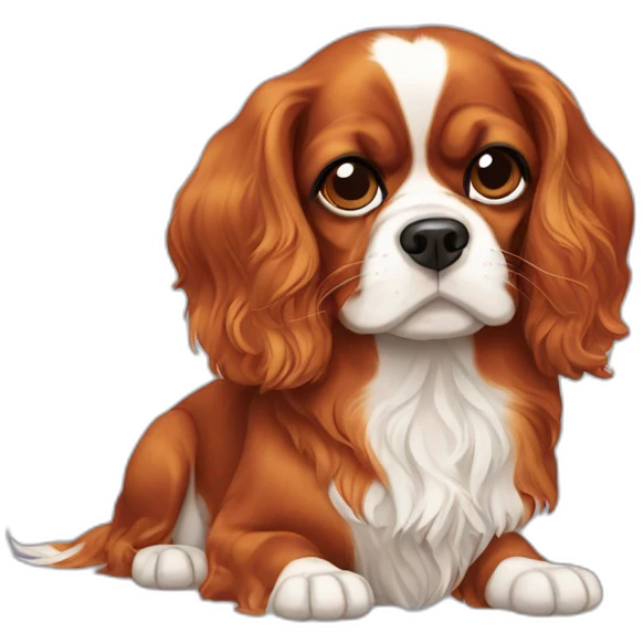 Cavalier King Charles emoji