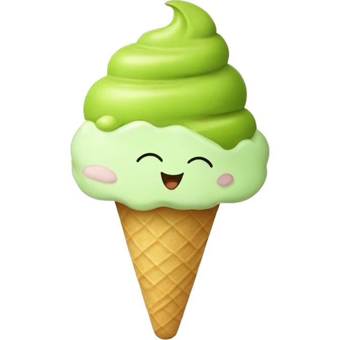 pistachio icecream emoji