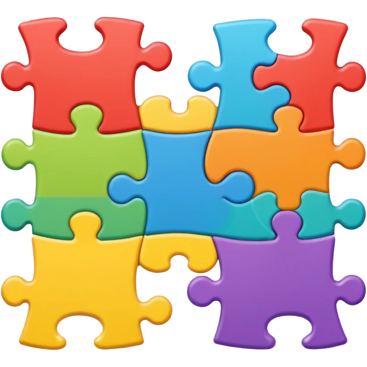 puzzle pieces emoji