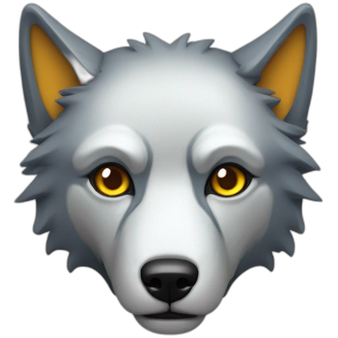 wolf robot emoji