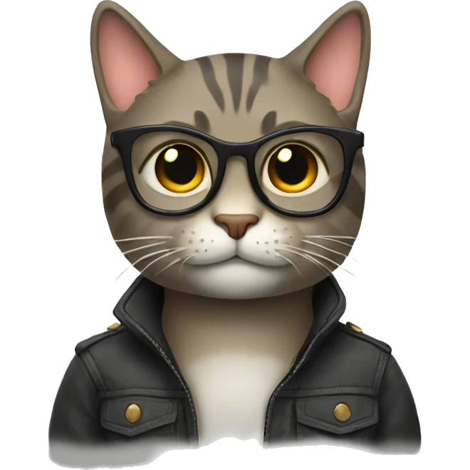 Cool cat emoji