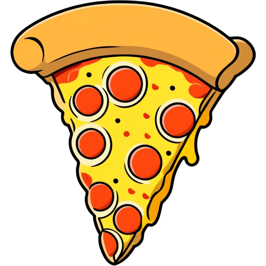 slice of pizza emoji