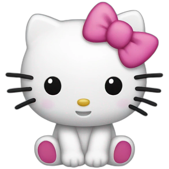 Hello kitty emoji