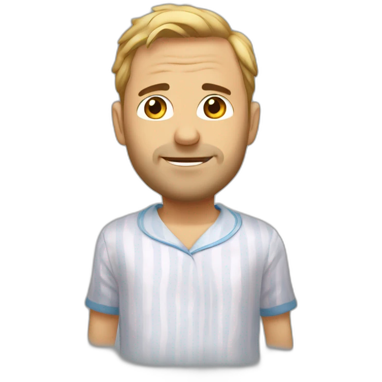 Éric Zemour en pyjama emoji