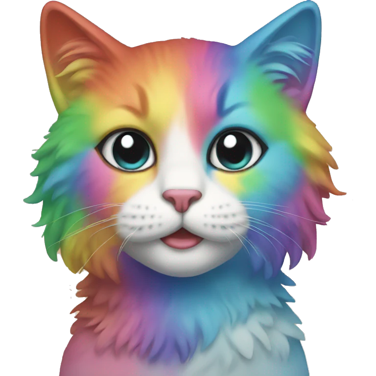rainbow cat emoji