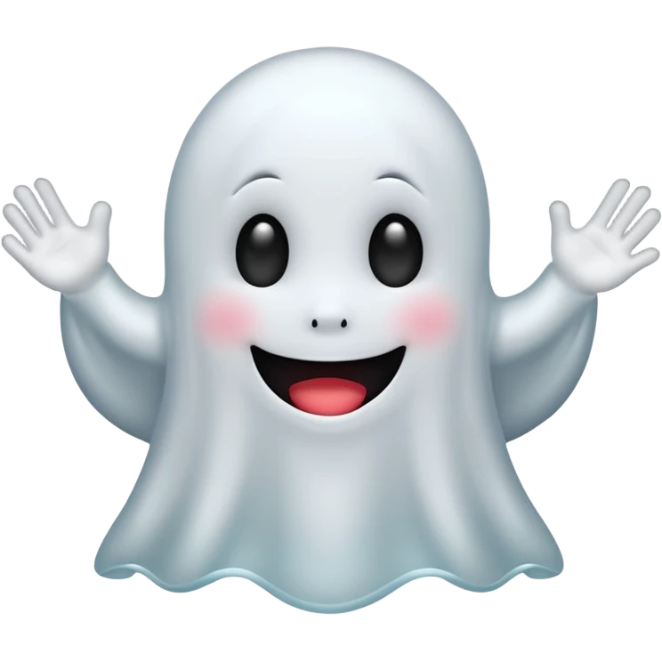 cute ghost emoji
