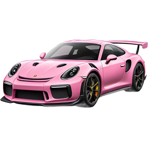 pink porsche gtrs  emoji