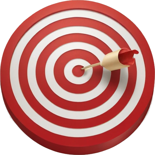 Red Target Logo emoji