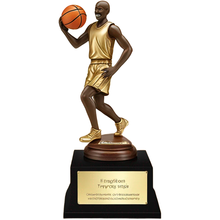Basketball throphy emoji