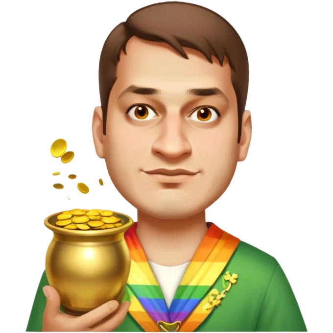 Rainbow Road emoji