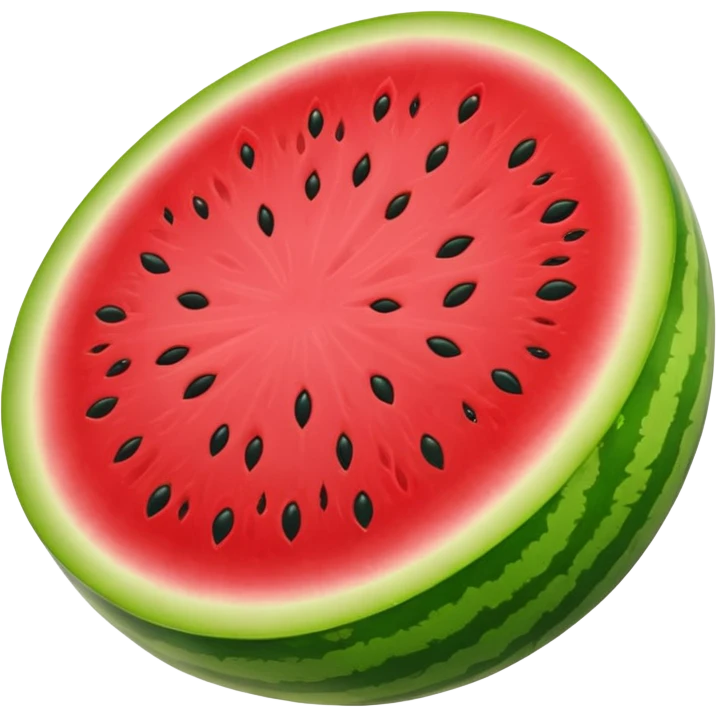 Cute watermelon emoji