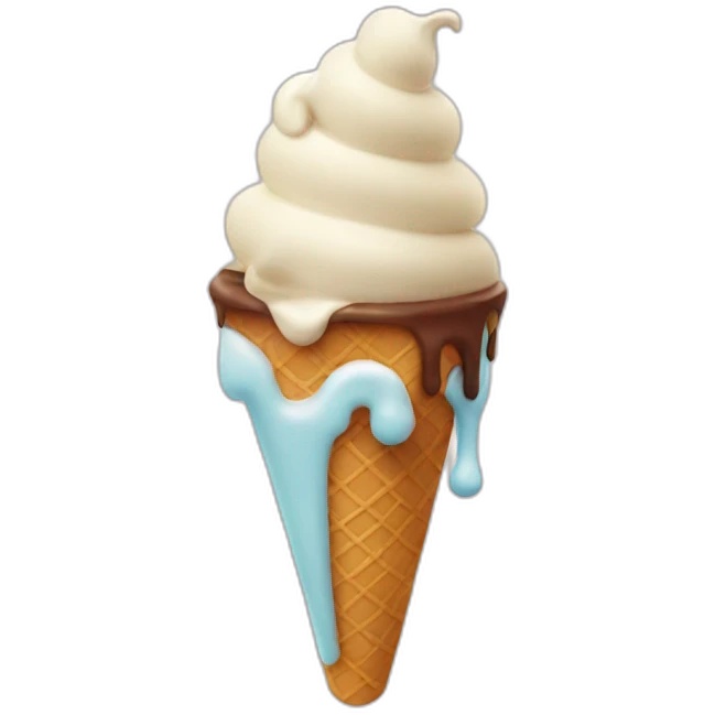Ice cream emoji