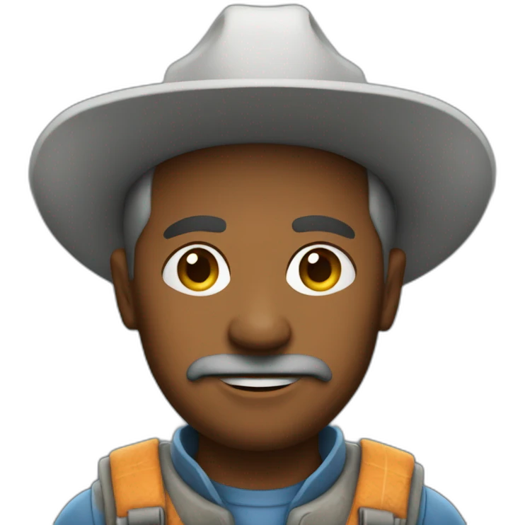 space, farmer emoji