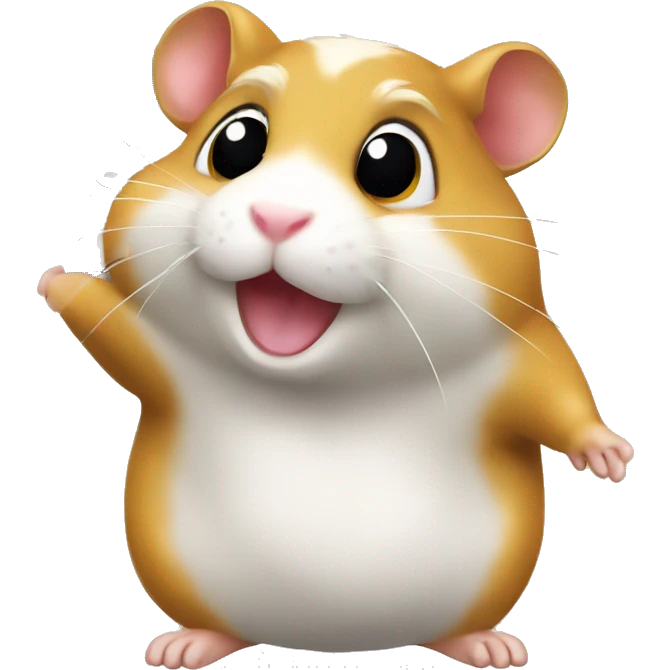 hamster in school board emoji