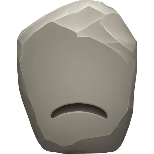 stone emoji