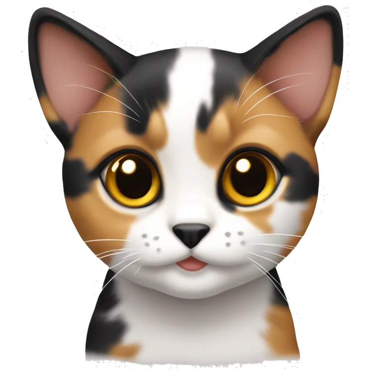 Cute calico var emoji
