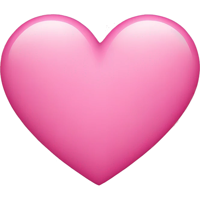 pink heart emoji
