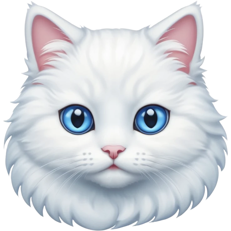 White cat emoji