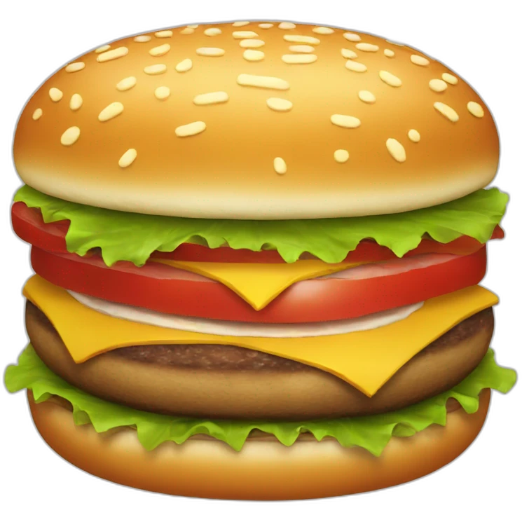 Hamburger emoji