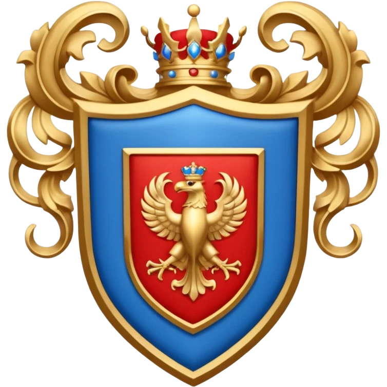 Layout coat of arms shield emoji