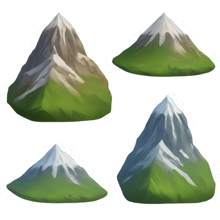 mountain and Ingush tower emoji