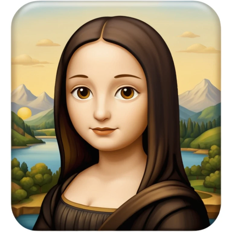 monalisa painting emoji