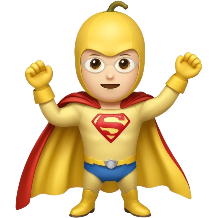 banana as superhuman emoji