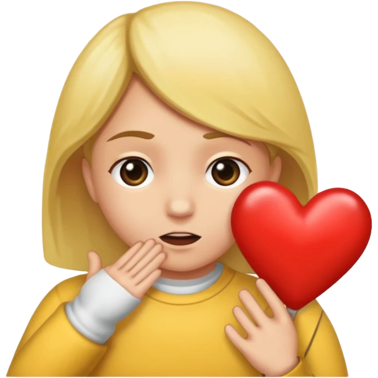 Make my emojis in my account kiss emoji