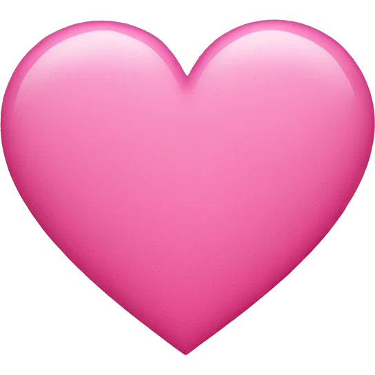 Pink Heart  emoji