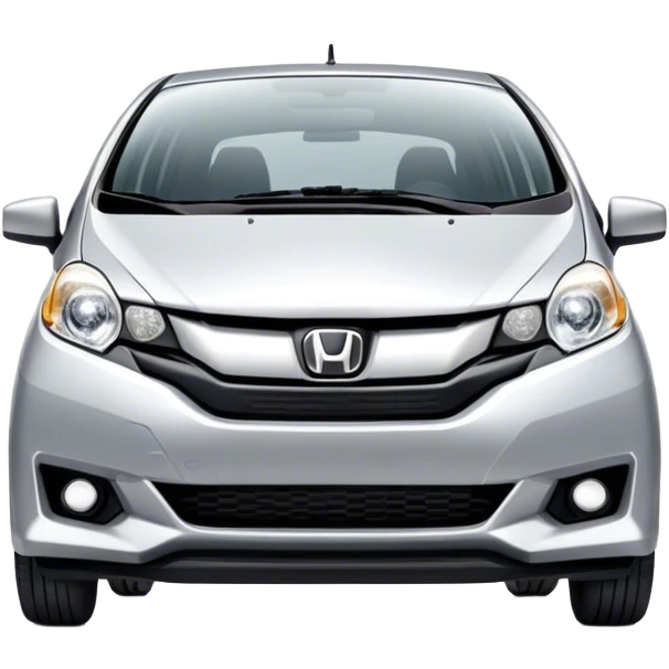 silver honda fit emoji