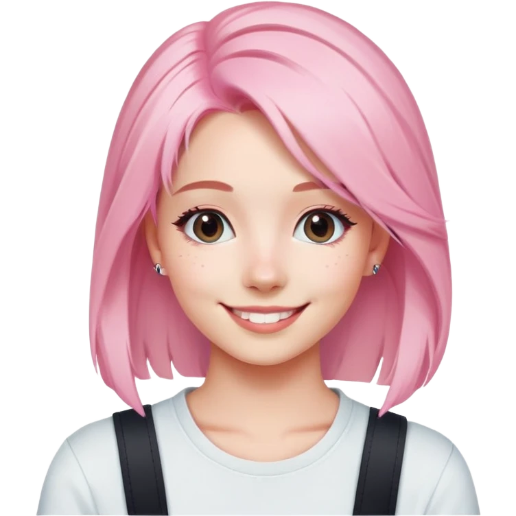 Light pink tiktok emoji