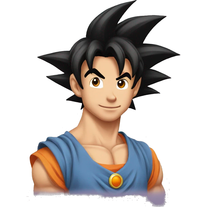 goku as a disney princess emoji