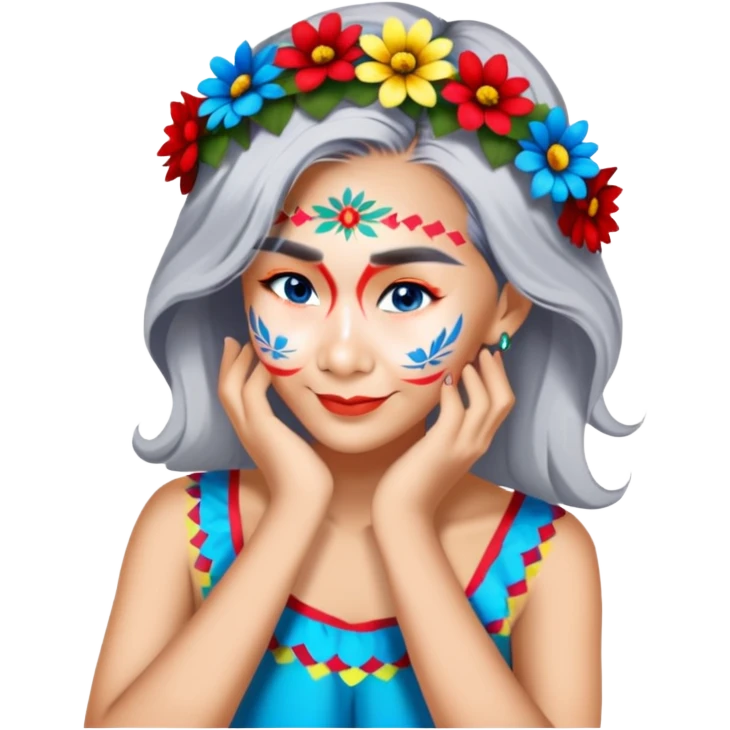 Flower-Crowned Dancer emoji