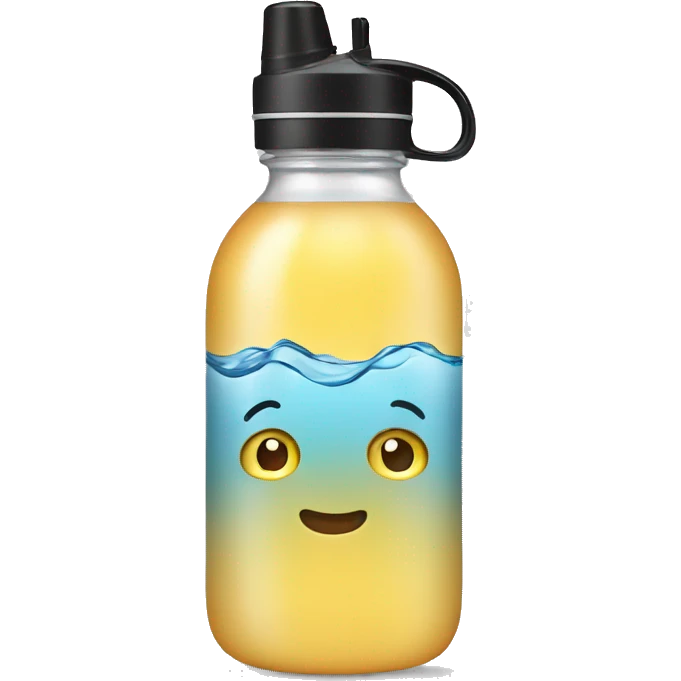 Water bottle emoji