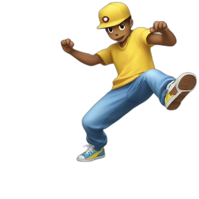 breakdancing pokemon emoji