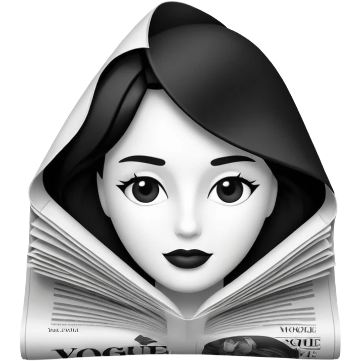 vogue newspaper emoji