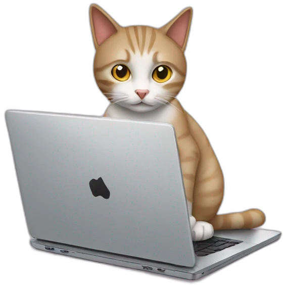 cat-working-on-laptop emoji
