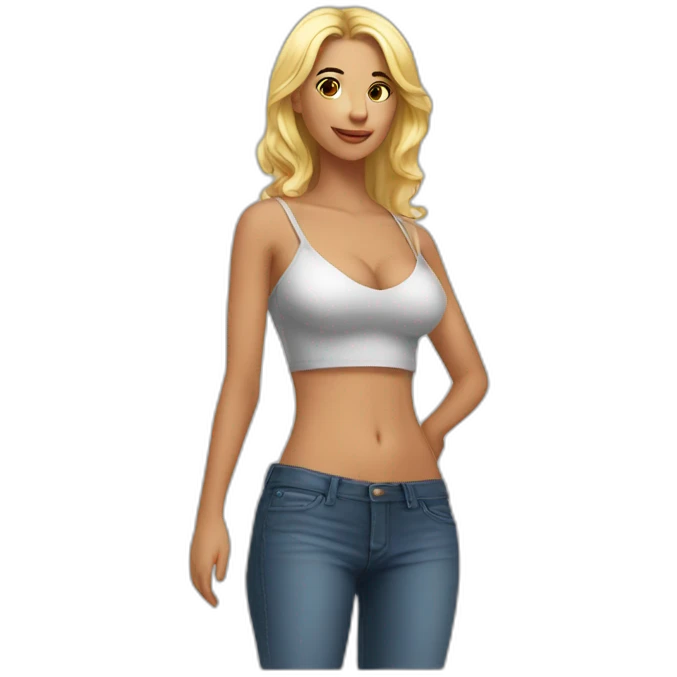 Sexy wooman emoji